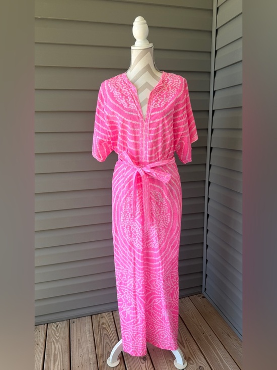 LOLA AUSTRALIA Dresses & Skirts - NWT- LOLA AUSTRALIA 🇦🇺 NORMAN BANDI COTTON MAXI PINK SZ M